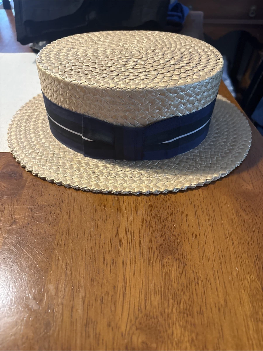 vintage boater hat products for sale | eBay