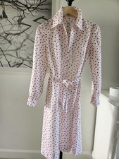 Vintage polka-dot handmade dress
