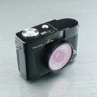 defective FUJICA MINI, FUJINAR-K 2.8 / 28, Half Frame  black Fuiji Film ☆