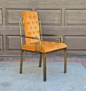 Vintage Mastercraft Greek Key Motif Desk or Dining Side Chair