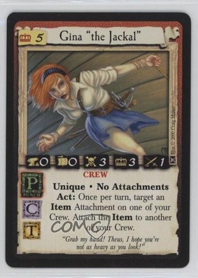 2000 7th Sea - Reaper's Fee Gina the Jackal