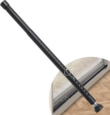 Sliding Door Security Bar, 17.7-50.5Inch Heavy Duty Adjustable Sliding Patio Doo