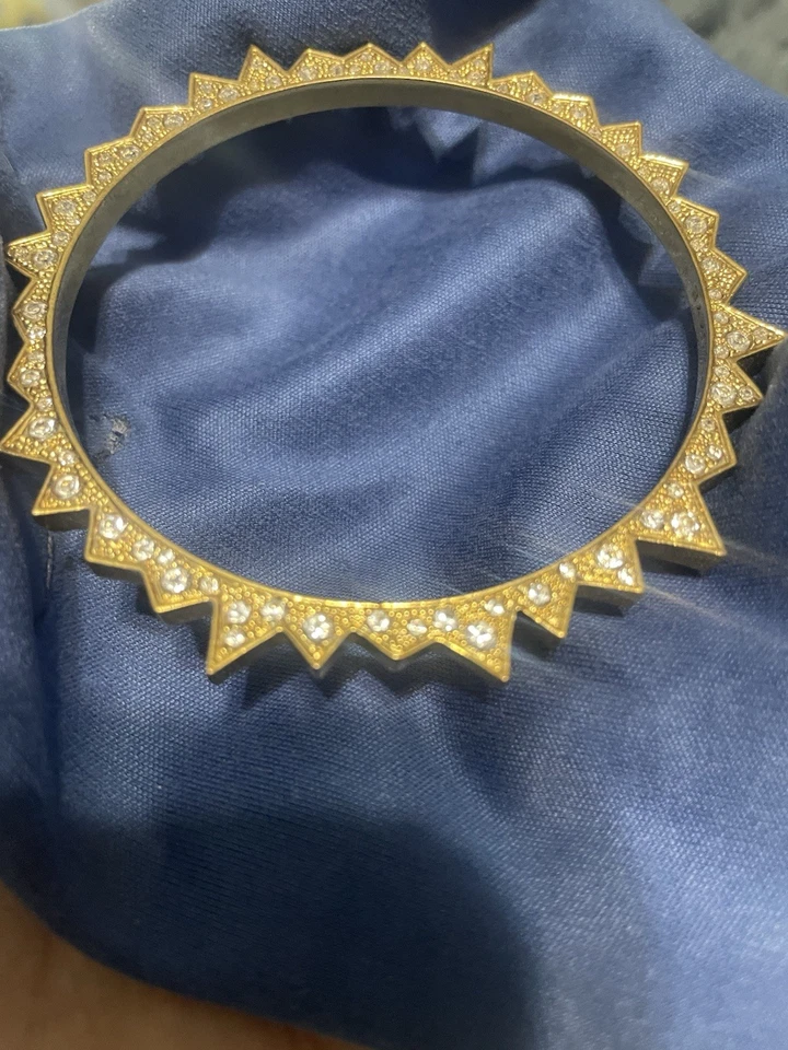 Brazalete CC Skye Auténtico Starburst Oro Circonita cúbica Foto 2 de 4