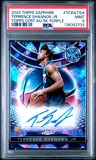 2024 PURPLE #TCRATSH TERRENCE SHANNON JR. 6/10 PSA 9