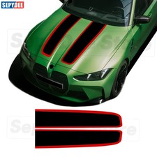 Car Hood Bonnet Stripes Sticker For Bmw M3 G80 Cs 2021 G81 Touring 2021- 2024 Car Hood Bonnet Stripes Sticker For Bmw M3 G80 Cs 2021 G81 Touring 2021- 2024