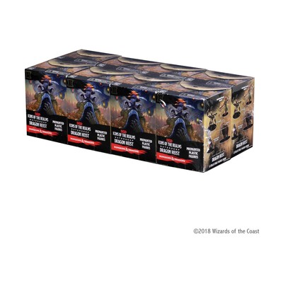 WizKids D&D Minis  Waterdeep Dragon Heist Booster Pack (Brick - 8 Pac SW (New)