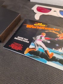 🔥NES The 3D Battles of WorldRunner CIB Game Tested Working Cart Authentic CLEAN