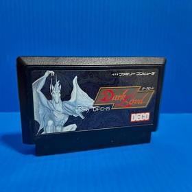DARK LORD Famicom NES DFC-25 1991 NTSC-J Nintendo DECO Cartridge only Japan USED