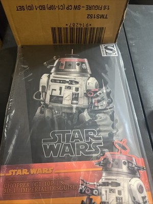 CHOPPER C1-10P & BD-1 Imperial Disguise Exclusive Hot Toys TMS 152 STAR WARS
