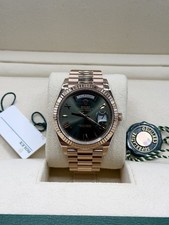 Rolex Day-Date 40 - 228235 - Everose Gold Olive Green Dial