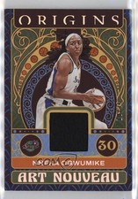 2023 Panini Origins WNBA Art Nouveau Memorabilia Blue 10/25 Nneka Ogwumike 06y2