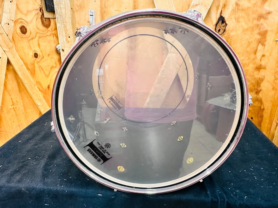 Yamaha TT912Y Grabación Personalizada 10x12" Rack Tom Negro MFG. Tambor mayo 2005 Foto 4 de 4