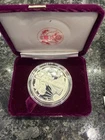 1990 $1 AMERICAN SILVER PROOF EAGLE w/OGP & COA - Uncirculated.