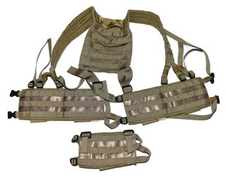 Eagle Industries Old Gen Black Buckle MLCS MJK Khaki SEAL H Harness Float Rig