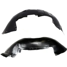 Set of 2 Fender Liner For Chevrolet Silverado 2500 HD 2001-2006 Front