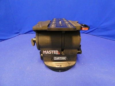 Cartoni Master MK2 Fluid Tripod Head w/Quick Release Plate, Parts (Leaking Head)