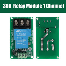 2pcs 5V 30A 1-Channel Relay Module High Low Level Trigger with Optocoupler Is...