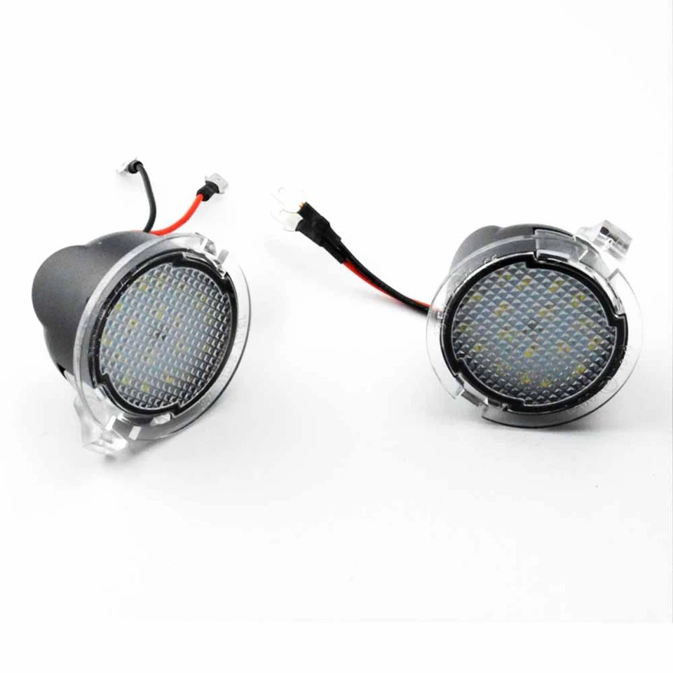 Luz de retrovisor lateral, LED bajo del espejo retrovisor Lámpara de charco  Foto 4 de 4