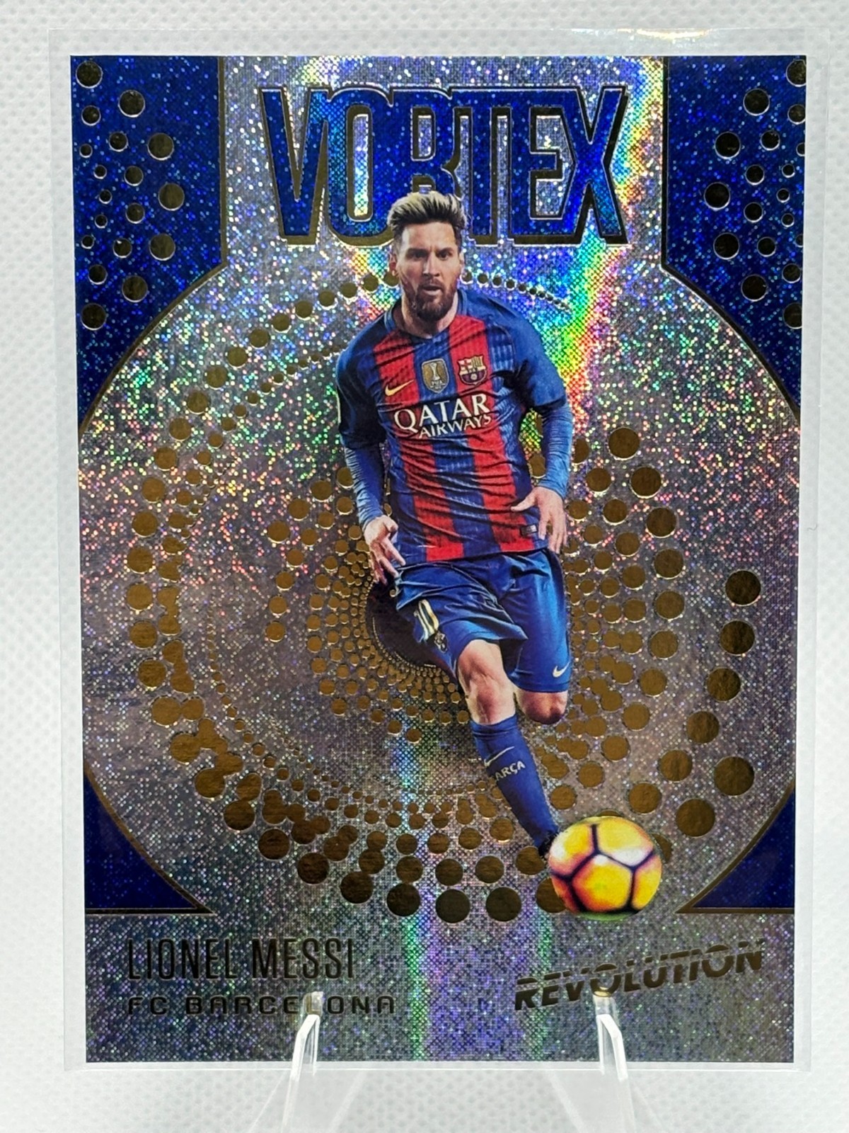 2017 Panini Revolution - Vortex Lionel Messi #V-1 FC Barcelona