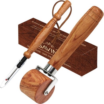 Set 2 Seam Rippers & Seam Roller for Sewing, Remove Stitches and Seams with Prec