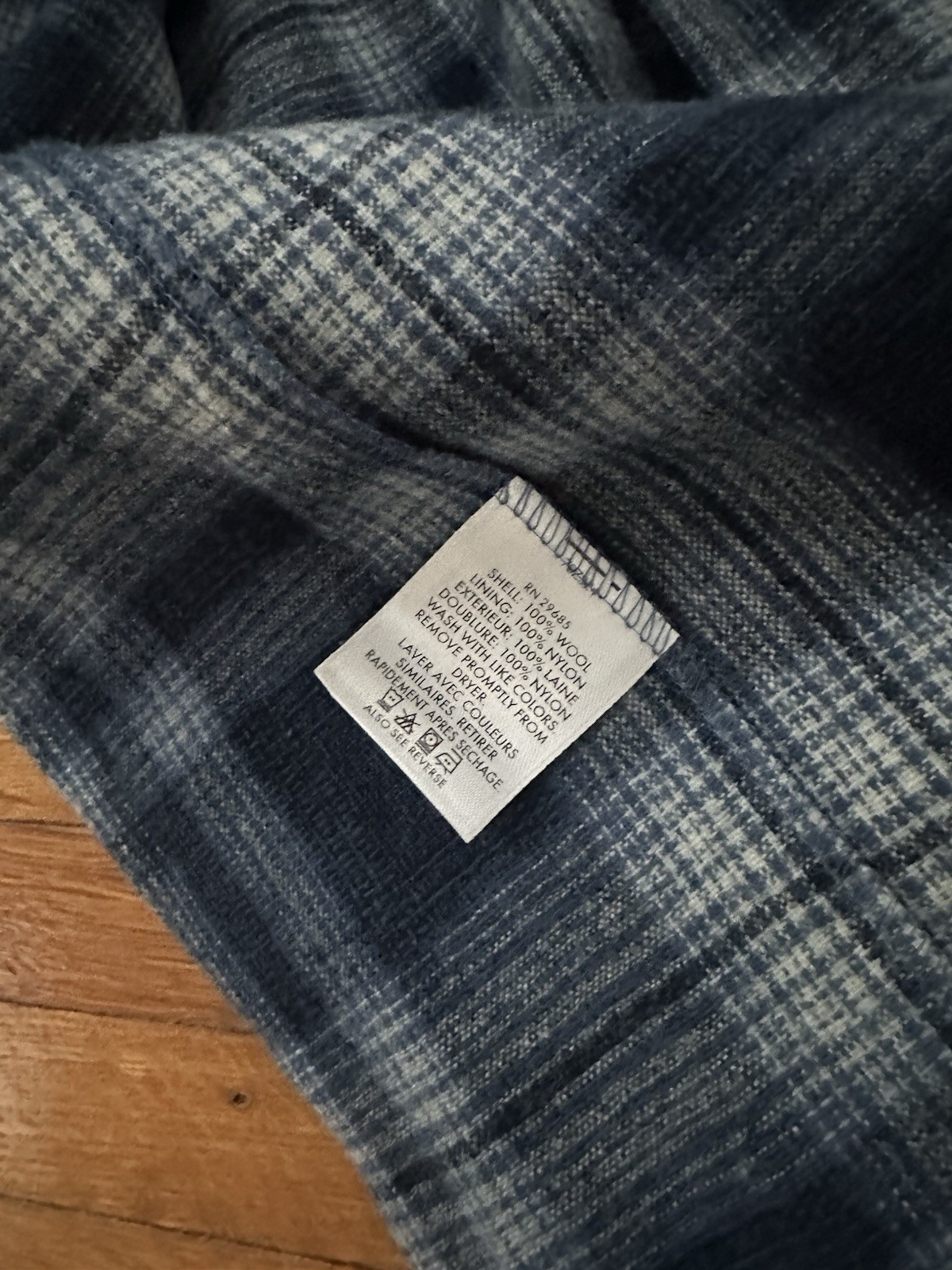 Pendleton Loop Colar board shirt Wool Size Large … - image 6