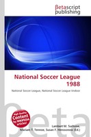 Lambert M. Surhone (U. A.) | National Soccer League 1988 | Taschenbuch (2026)