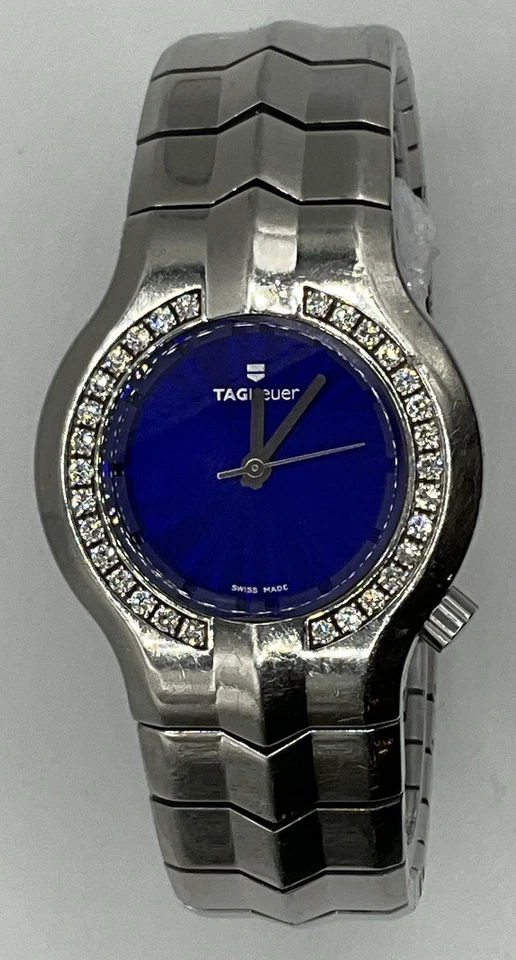 Tag Heuer WP1316.BA0751 Women Alter Ego Watch Diamonds Royal Blue Silver Clean - Image 2 of 4