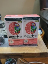 2X Neuriva Brain Health ORIGINAL 30 Capsules Each Exp 07/2026