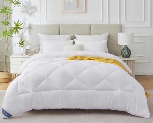 CozyLux Couette 220x240 Hiver Couette 2 Personnes 450GSM Couette Chaude pour Lit
