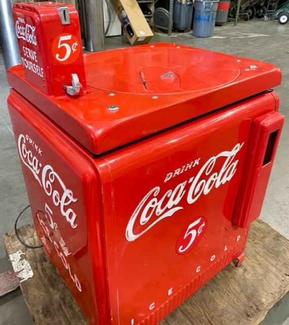 1940’s USA コカコーラ Vintage Coca Cola Sign: Original 1940's Die Cut Porcelain 6 Pack