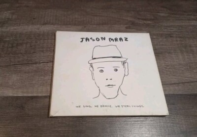 Jason Mraz - We Sing, We Dance, We Steal Things  (CD, 2008) Clean Disc 