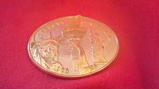 Vintage Belt Buckle Statue of Liberty Liberty Centennial 1886-1986