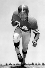 JOE PERRY FOOTBALL CARD *2X3 FRIDGE MAGNET*  RUNNING BACK HALL FAME ALL PRO STAR