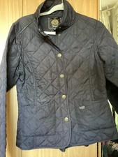 TOGGI BLACK QUILTED JACKET UK 12 S M EUR 38 40