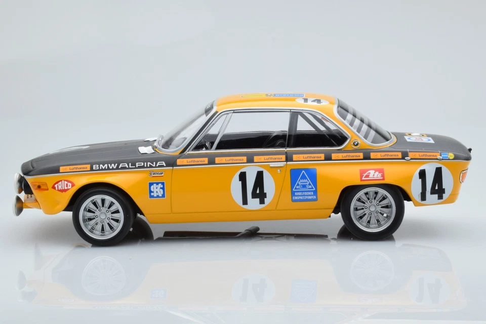 155702714 BMW 2800 CS BMW Alpina Huber/Kelleners Victorious 24H Spa-Francorchamp - Immagine 3 di 4