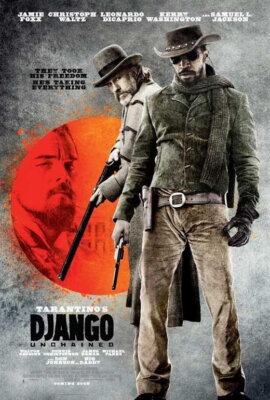 65870 Django Unchained Jamie Foxx Leonardo DiCaprio Wall Decor Print Poster