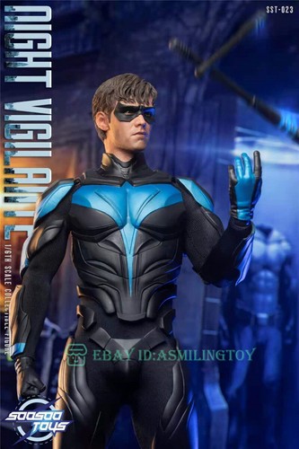 Soosootoys SST023 Robin 1/6 Night Vigilante 12" Male Action Figure Collectible - Picture 9 of 10