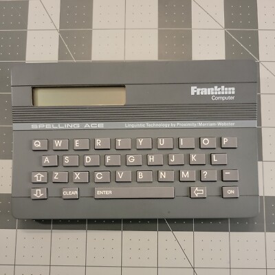 Vintage Electronic Franklin Elementary Spelling Ace Model ES