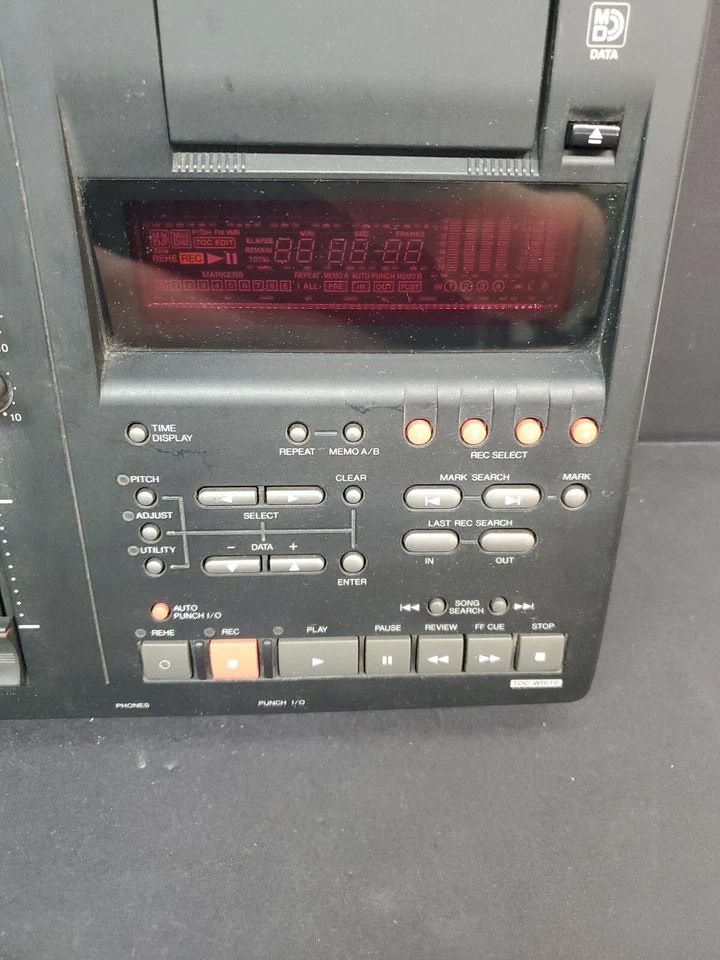 Yamaha MD4 Multitrack MiniDisc Recorder Made in Japan Oct 96 - Working AS IS - Image 3 of 4