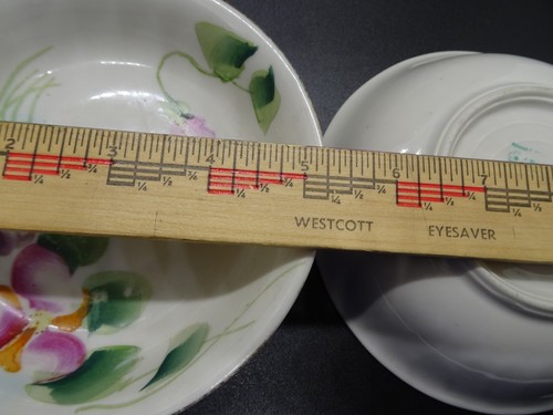 Antique Nippon Hand Painted Floral 5.25" Bowls--1122 - Picture 7 of 7