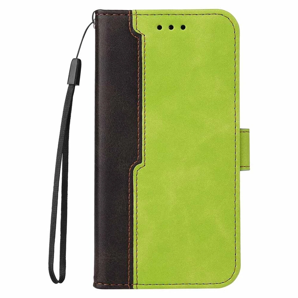 For iPhone 12 11 Pro Max XR SE 6s 7 8 Plus Wallet Flip Leather Case Stand Cover - Image 2 of 4