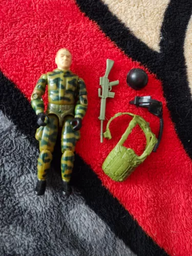 Vintage GI Joe Action Figure 1984 Ripcord Complete except FC