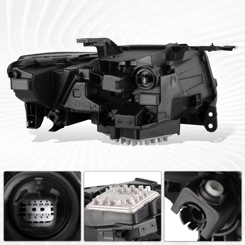 Driver Full LED Headlight For 2021-2024 Cadillac Escalade Chrome Headlamp Left - Picture 6 of 16