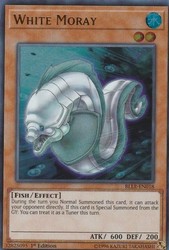 White Moray - BLLR-EN018 - Ultra Rare - 1st Edition - Battles of Legend: Light's Revenge
