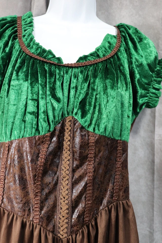 Женские мистический дерева охотницы костюм размер большой платье перчатки - Изображение 2 из 4