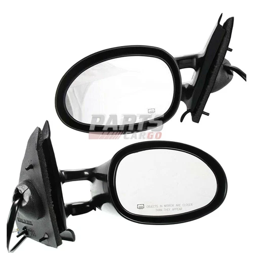 Fits 1995-2000 Chrysler Cirrus Left & Right Side Power Mirror Non-Folding Heated
