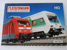 FLEISCHMANN 1997-98 Catalog HO Model Electric Trains & Accessories FRENCH 167pgs