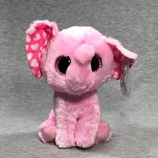 TY Beanie Boos - 6" SUGAR the ELEPHANT (glitter eyes) MINT with MINT TAGS