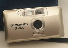 Camera Olympus Go 100 35mm Point & Shoot Film Camera