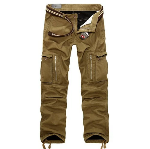 Herren Fleecefutter Arbeitshosen Warm Thermohose Freizeit Cargo Winter Hose DE!! - Bild 14 von 18